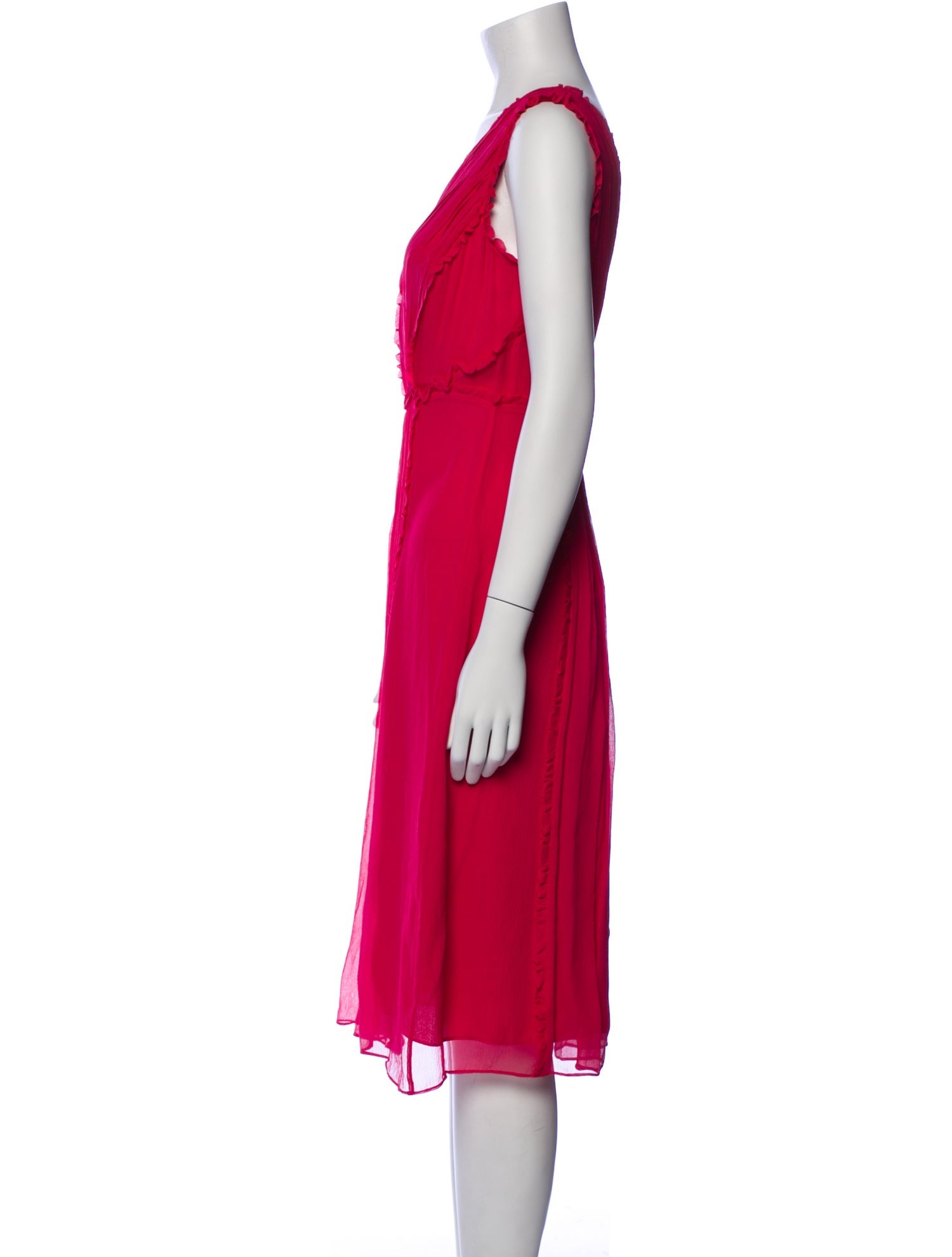 Jason Wu Silk Midi Length Dress