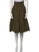 Jason Wu Embroidered Accent Knee-Length Skirt
