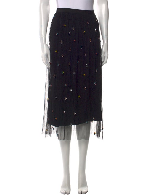 Jason Wu Mesh Midi Length Skirt