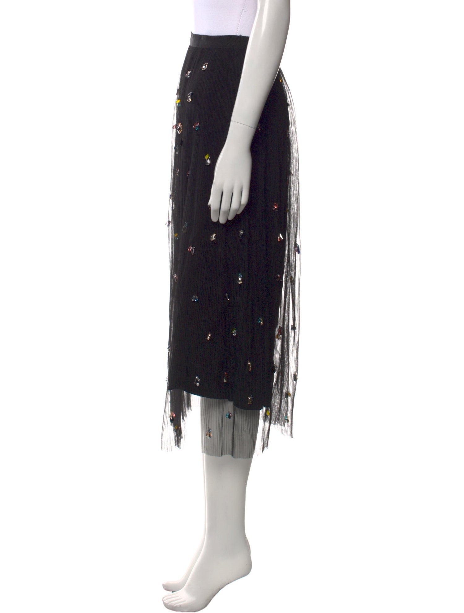 Jason Wu Mesh Midi Length Skirt