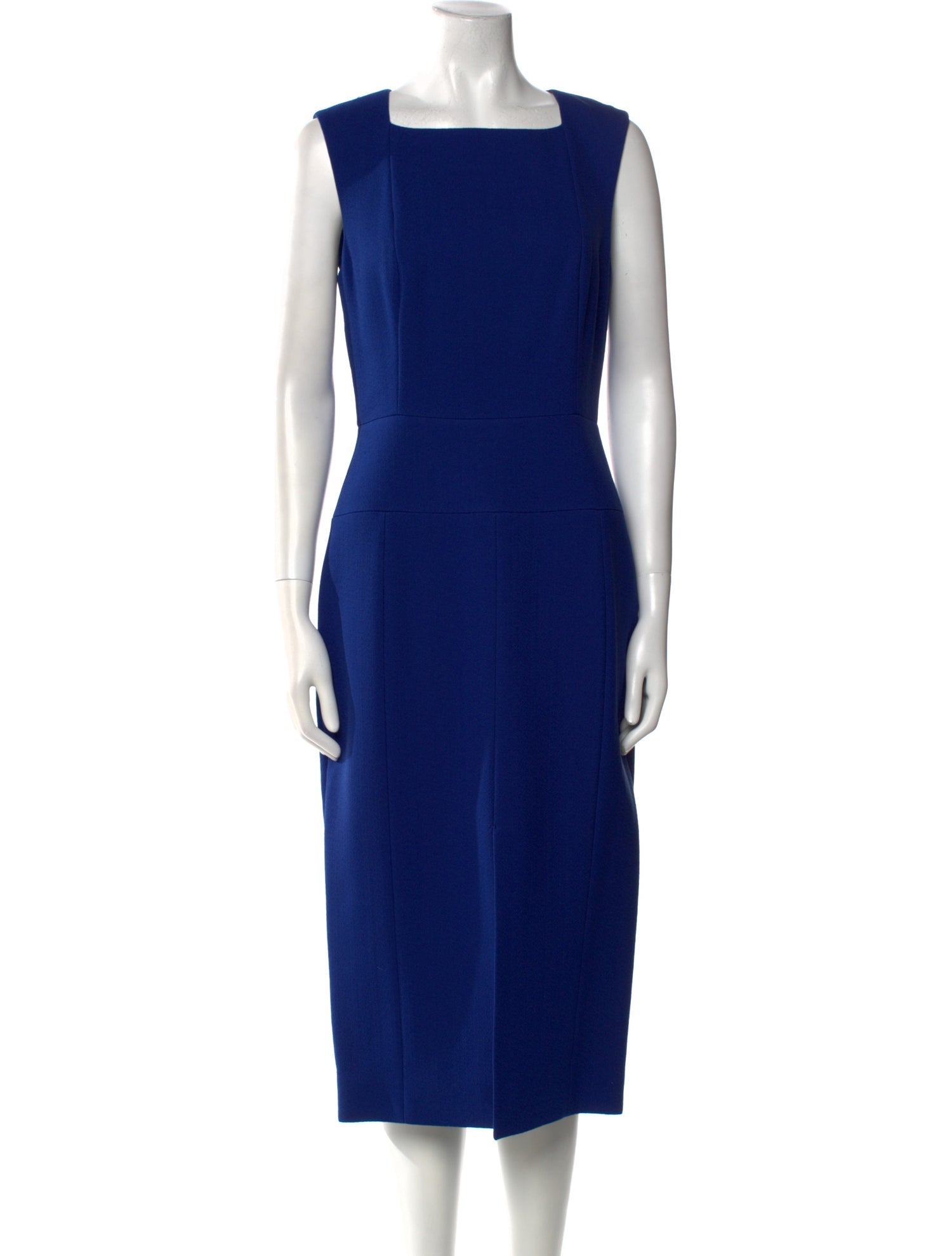 Jason Wu Square Neckline Midi Length Dress