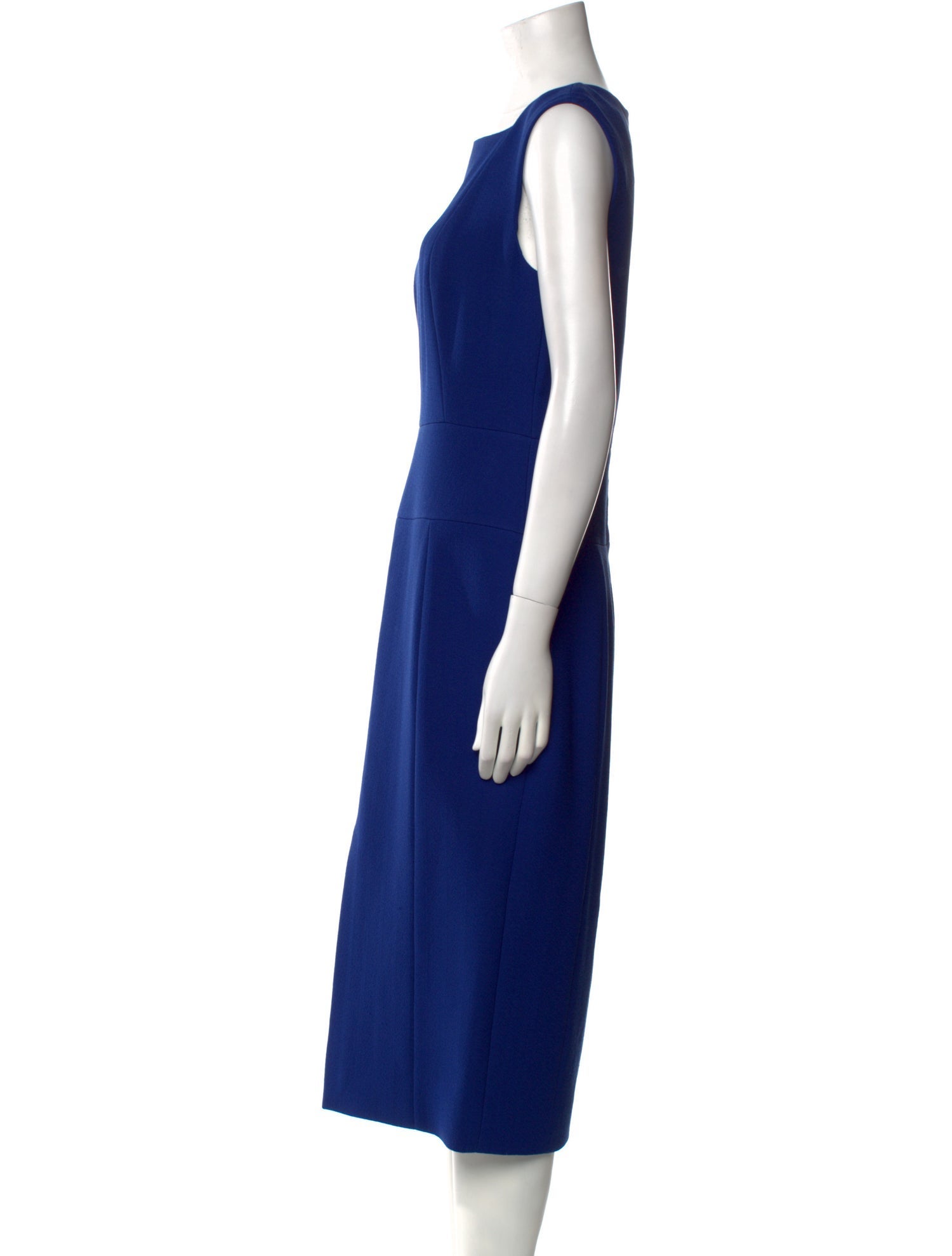 Jason Wu Square Neckline Midi Length Dress