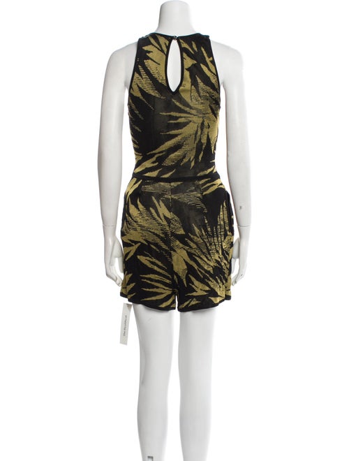 Jason Wu Printed Scoop Neck Romper