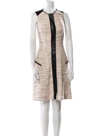Jason Wu Tweed Pattern Knee-Length Dress