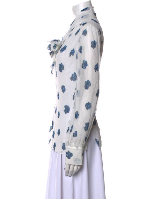 Jason Wu Silk Printed Blouse