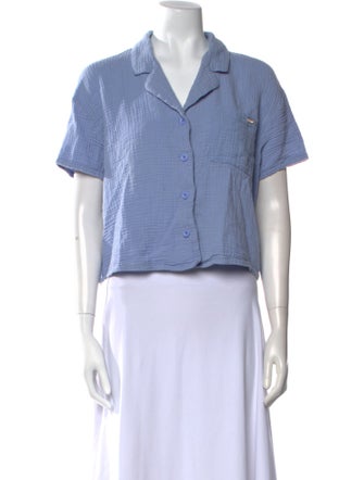 Jason Wu Short Sleeve Crop Top