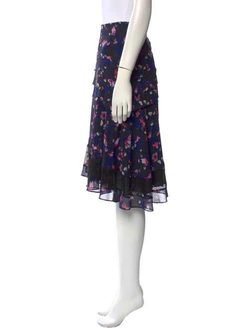 Jason Wu Floral Print Knee-Length Skirt