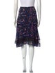 Jason Wu Floral Print Knee-Length Skirt