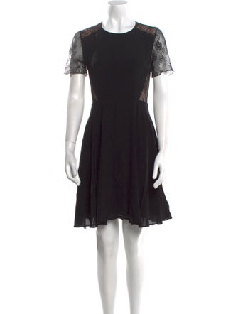 Jason Wu Crew Neck Mini Dress