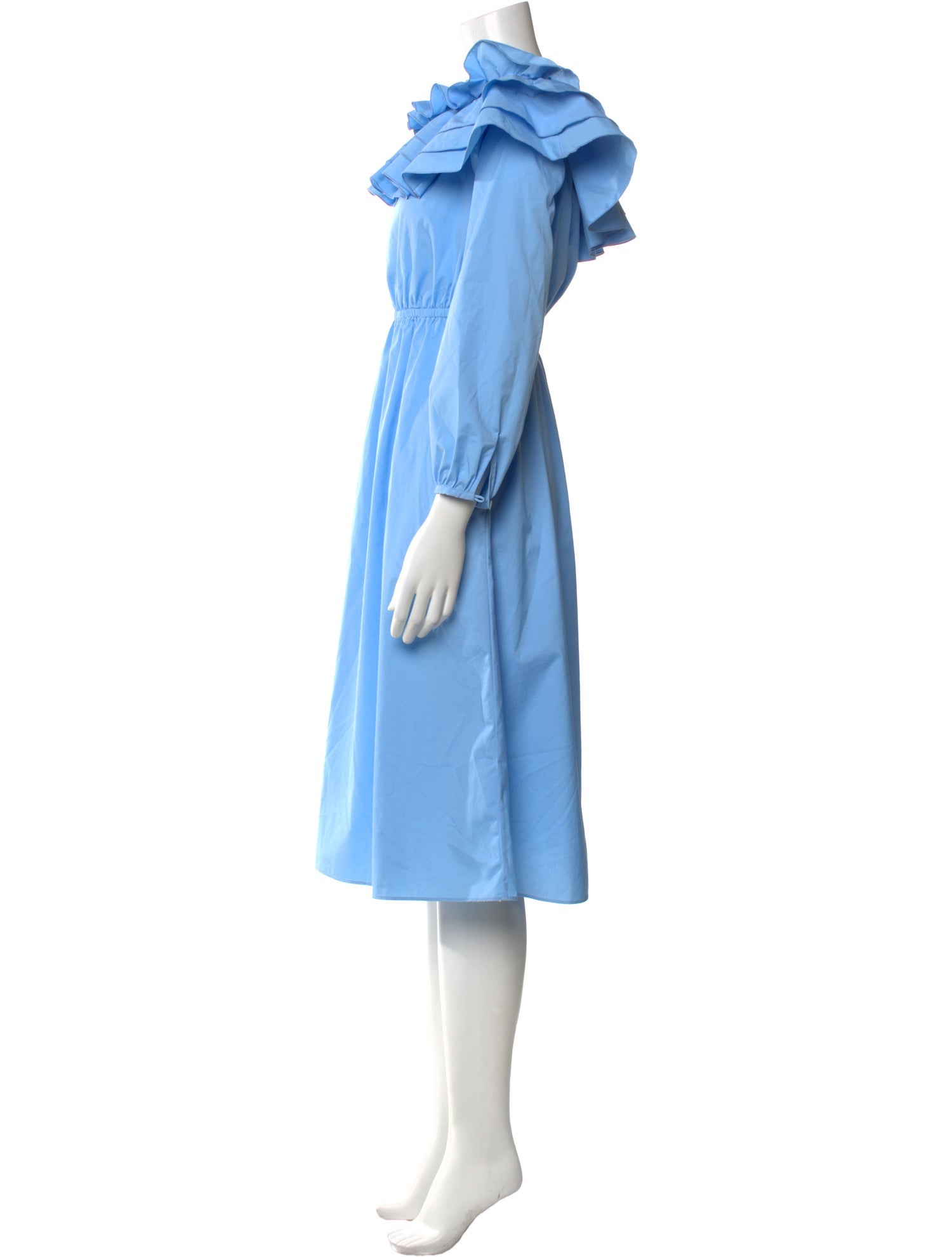 Jason Wu Off-The-Shoulder Midi Length Dress