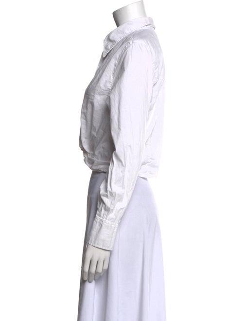 Jason Wu Long Sleeve Crop Top