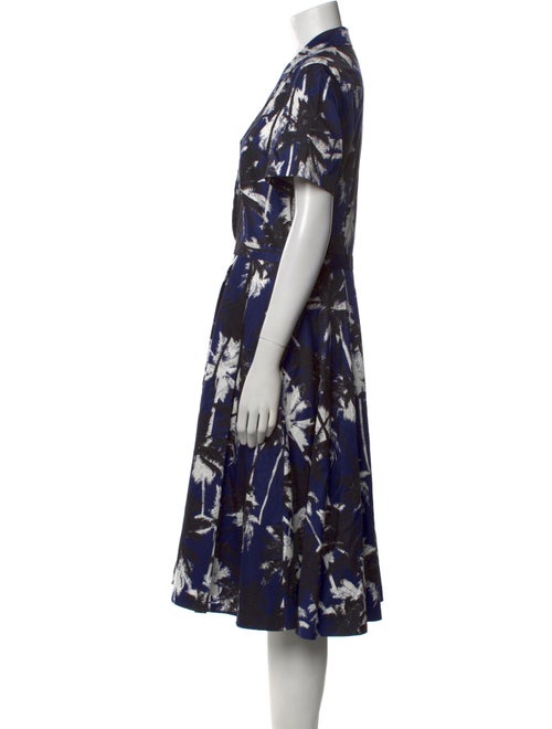 Jason Wu Floral Print Midi Length Dress