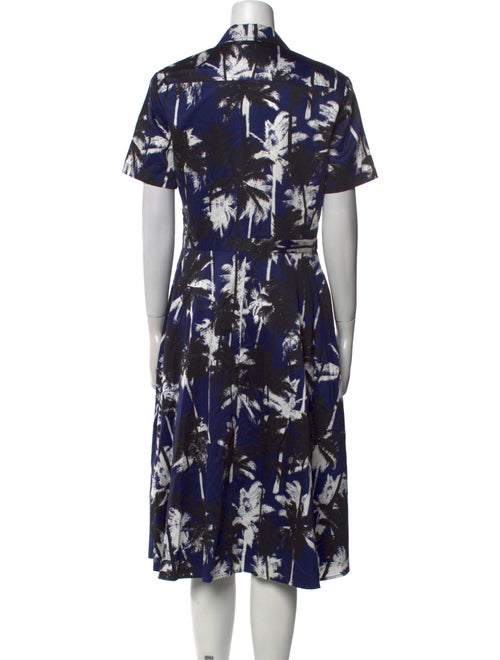 Jason Wu Floral Print Midi Length Dress