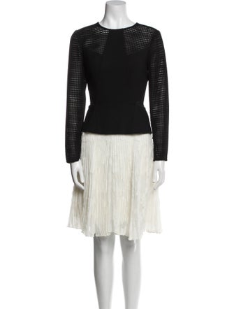 Jason Wu Virgin Wool Knee-Length Dress