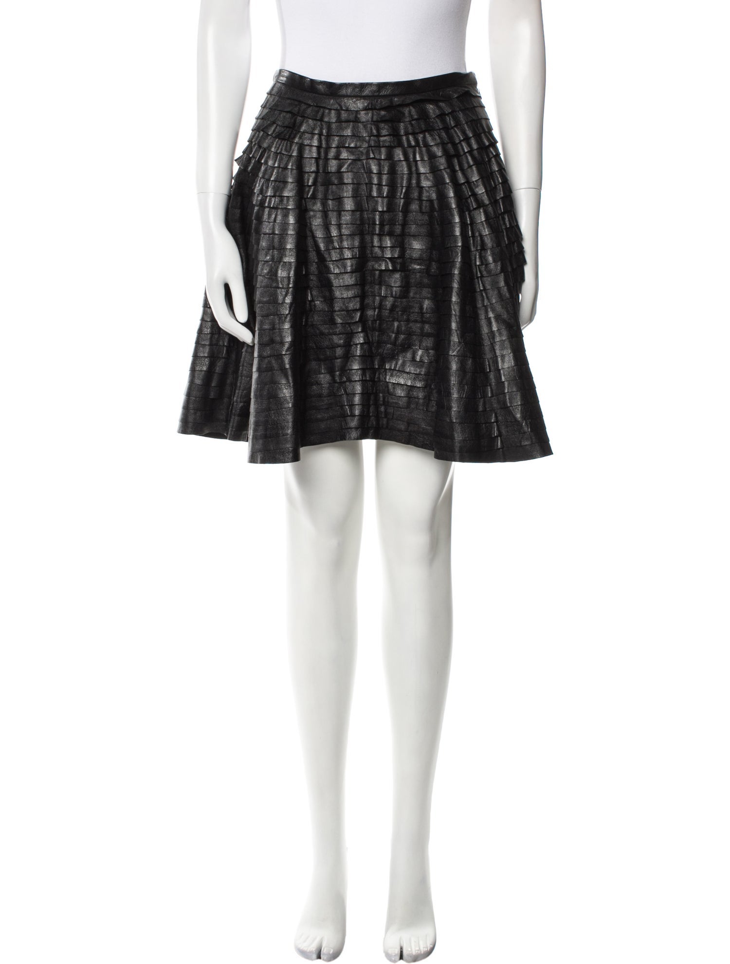 Jason Wu Lambskin Mini Skirt