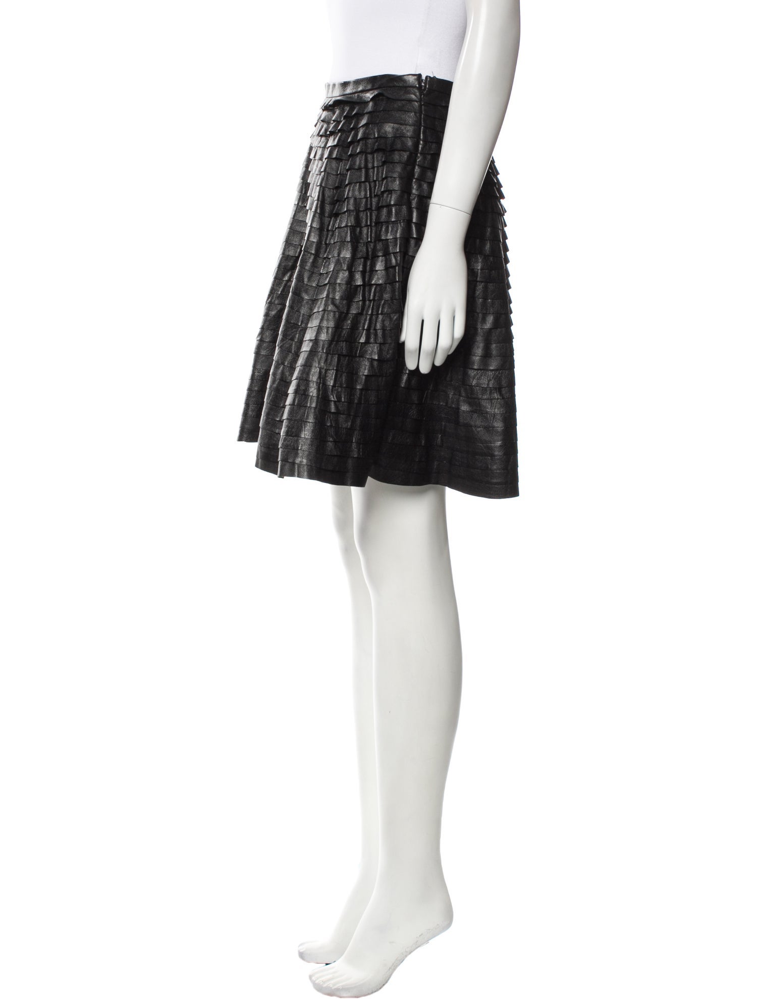 Jason Wu Lambskin Mini Skirt