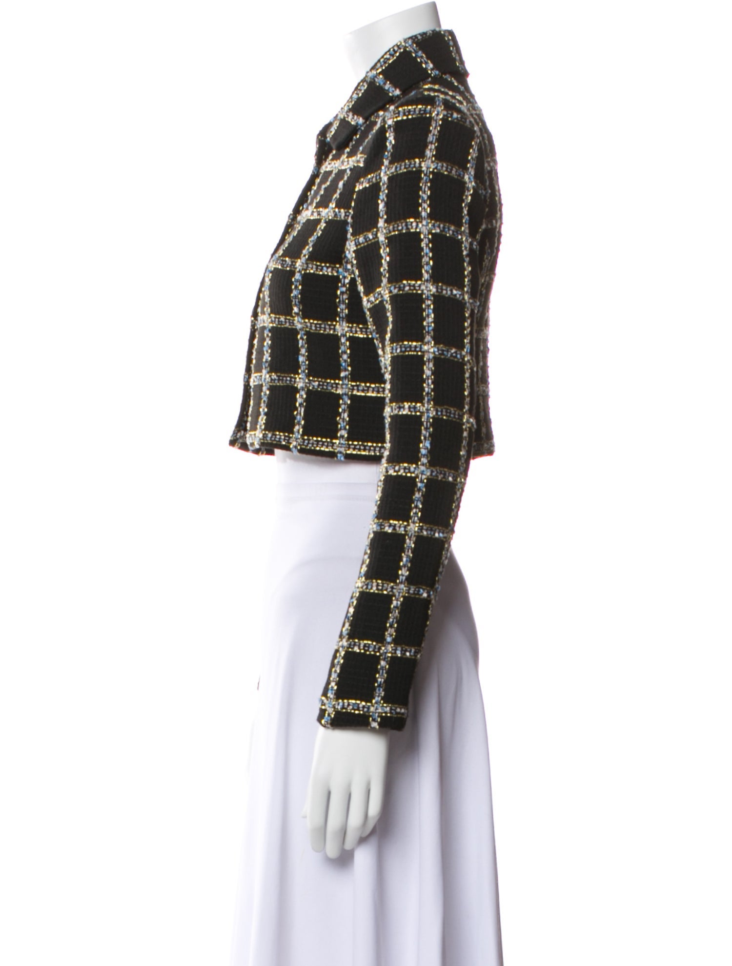 Jason Wu Plaid Print Blazer