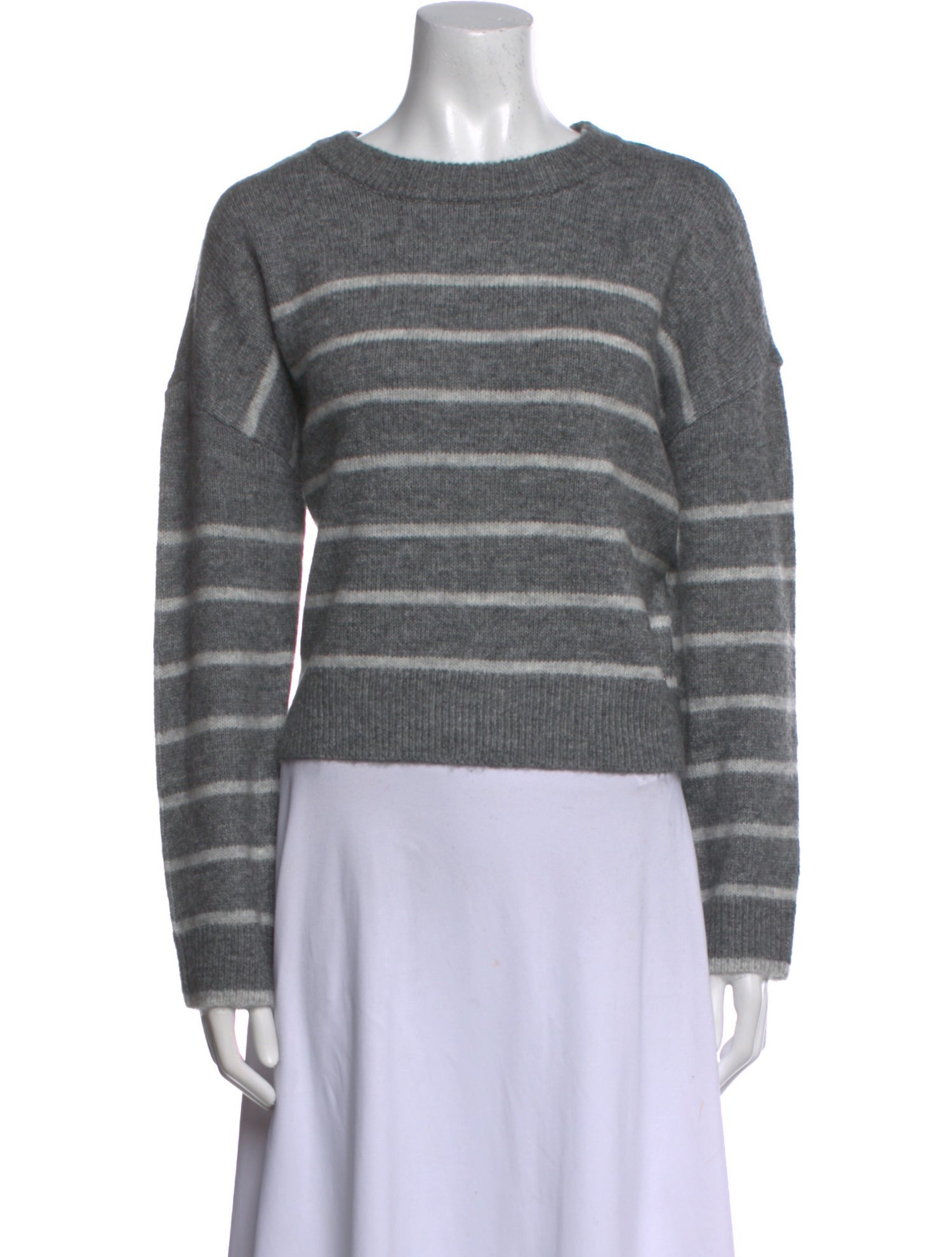 Jason Wu Striped Crew Neck Sweater w/ Tags