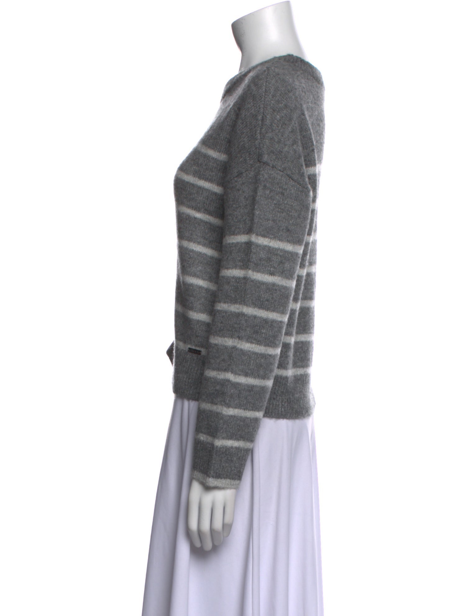 Jason Wu Striped Crew Neck Sweater w/ Tags