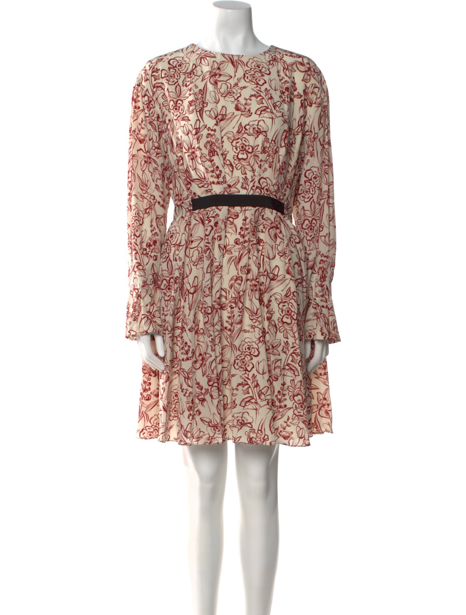 Jason Wu Silk Knee-Length Dress