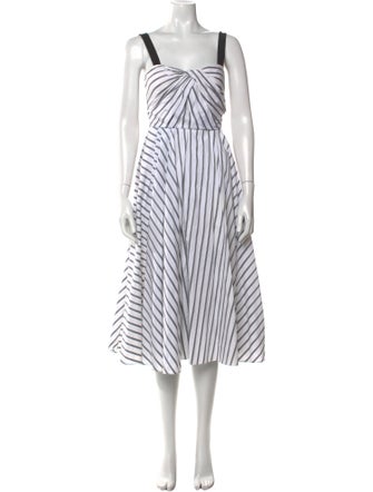 Jason Wu Striped Long Dress