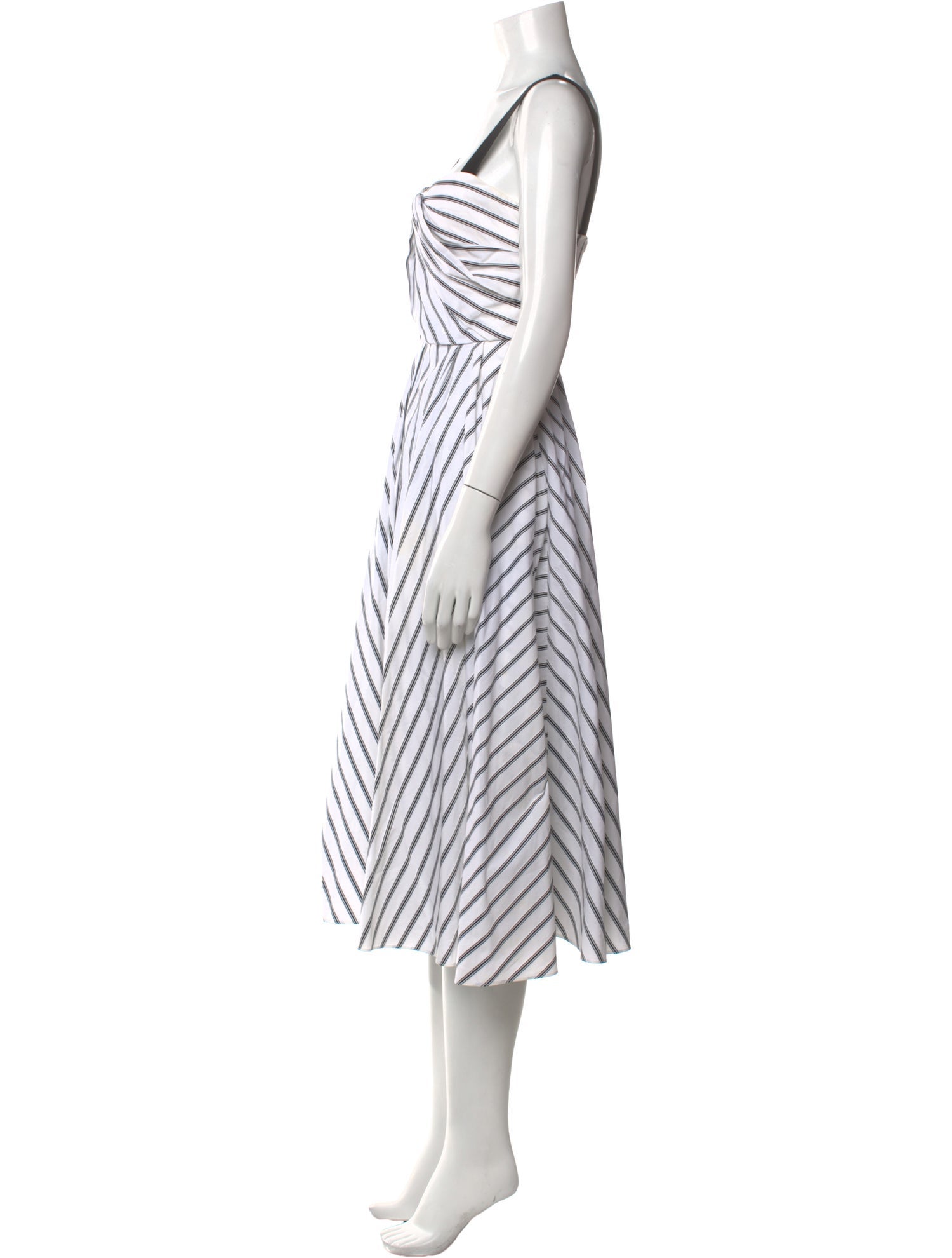 Jason Wu Striped Long Dress