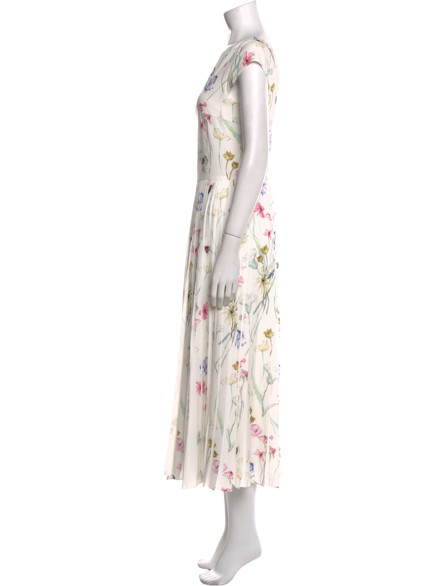 Jason Wu Floral Print Long Dress