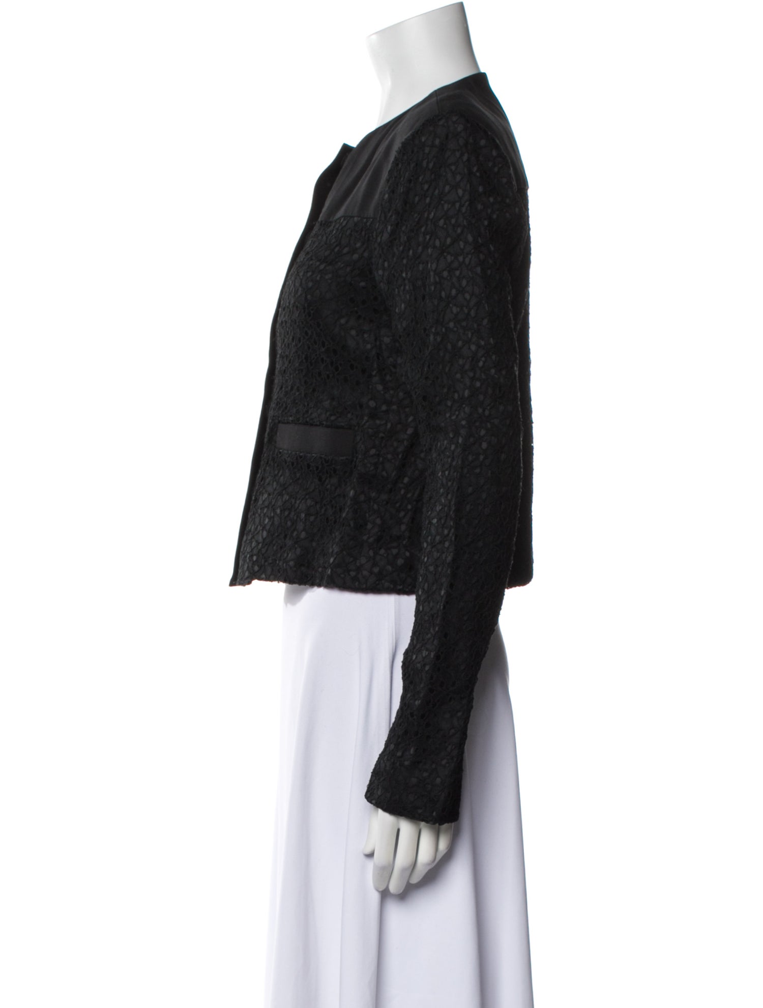 Jason Wu Tweed Pattern Evening Jacket