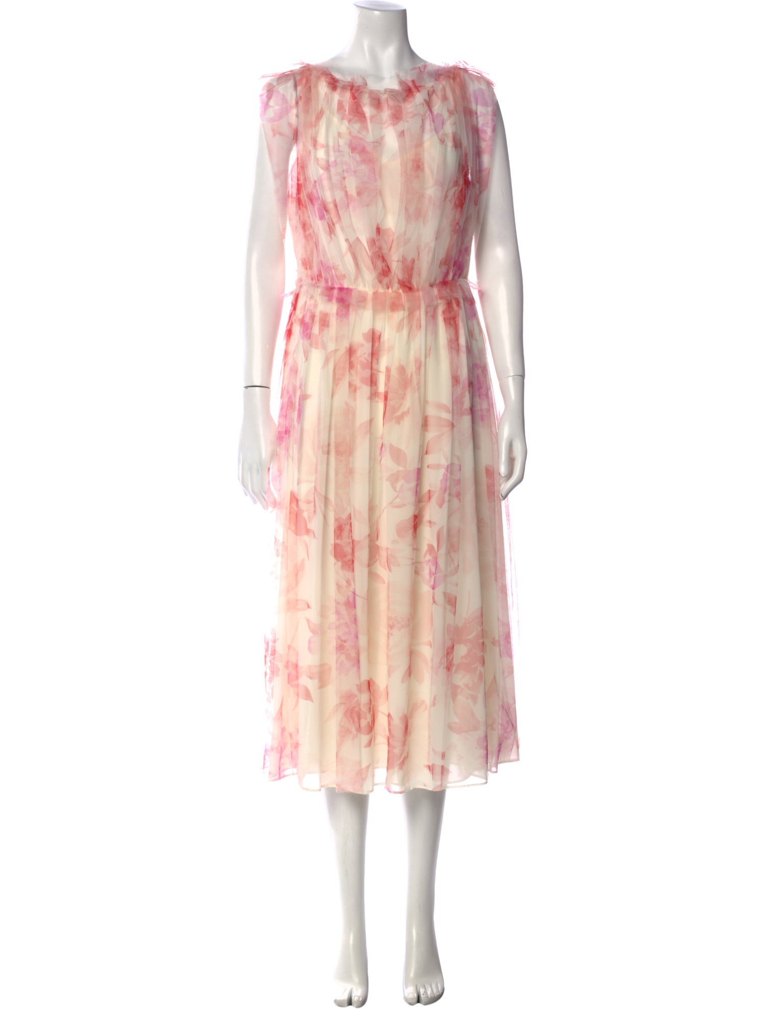 Jason Wu Tie-Dye Print Long Dress