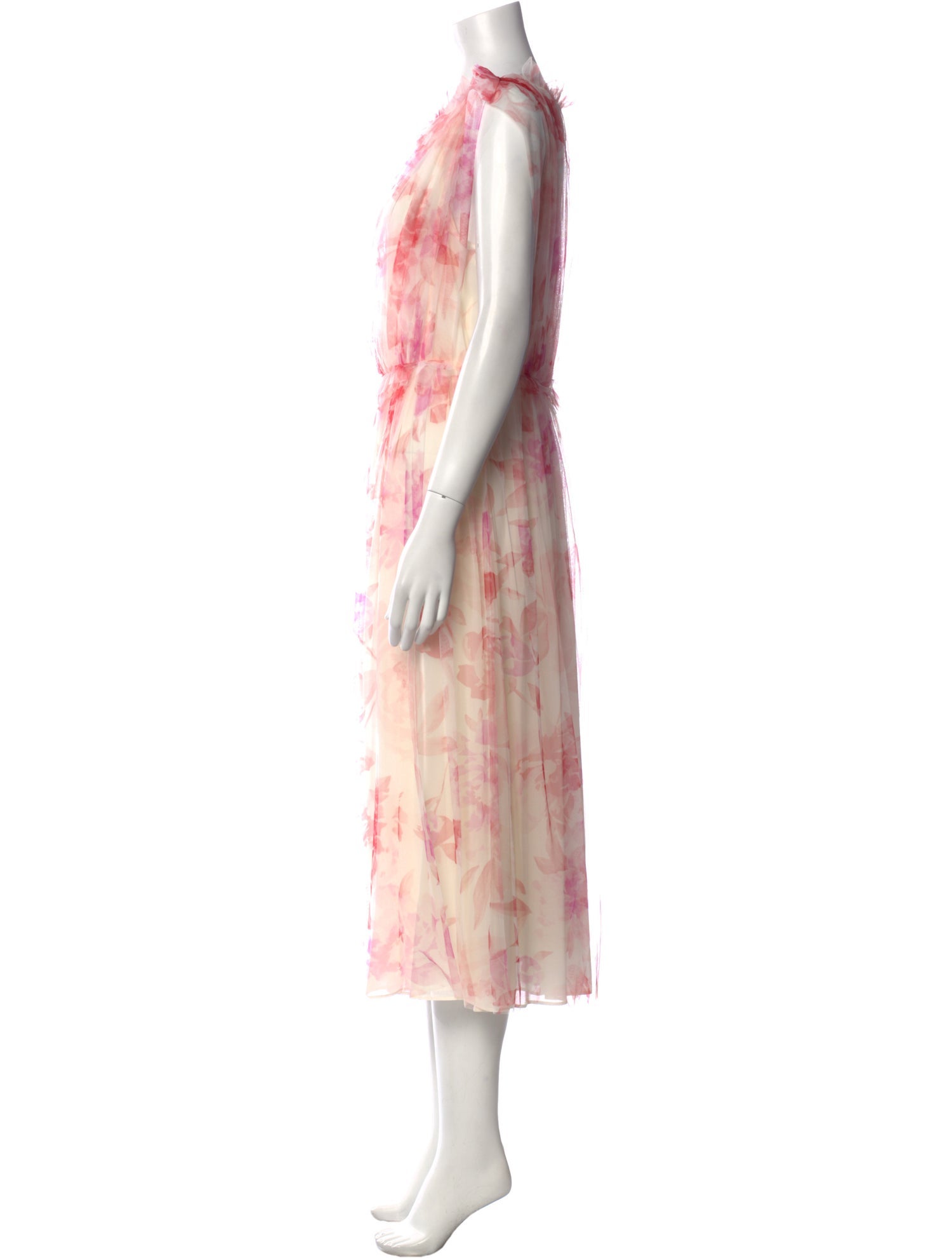 Jason Wu Tie-Dye Print Long Dress