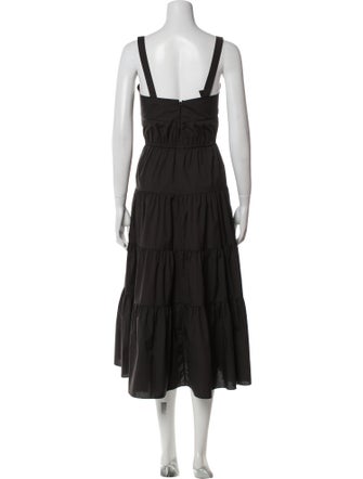 Jason Wu Square Neckline Long Dress