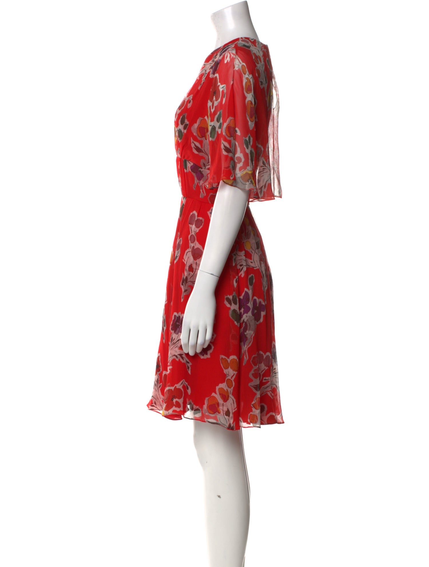 Jason Wu Silk Knee-Length Dress