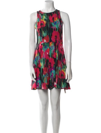 Jason Wu Silk Tie-Dye Print Romper