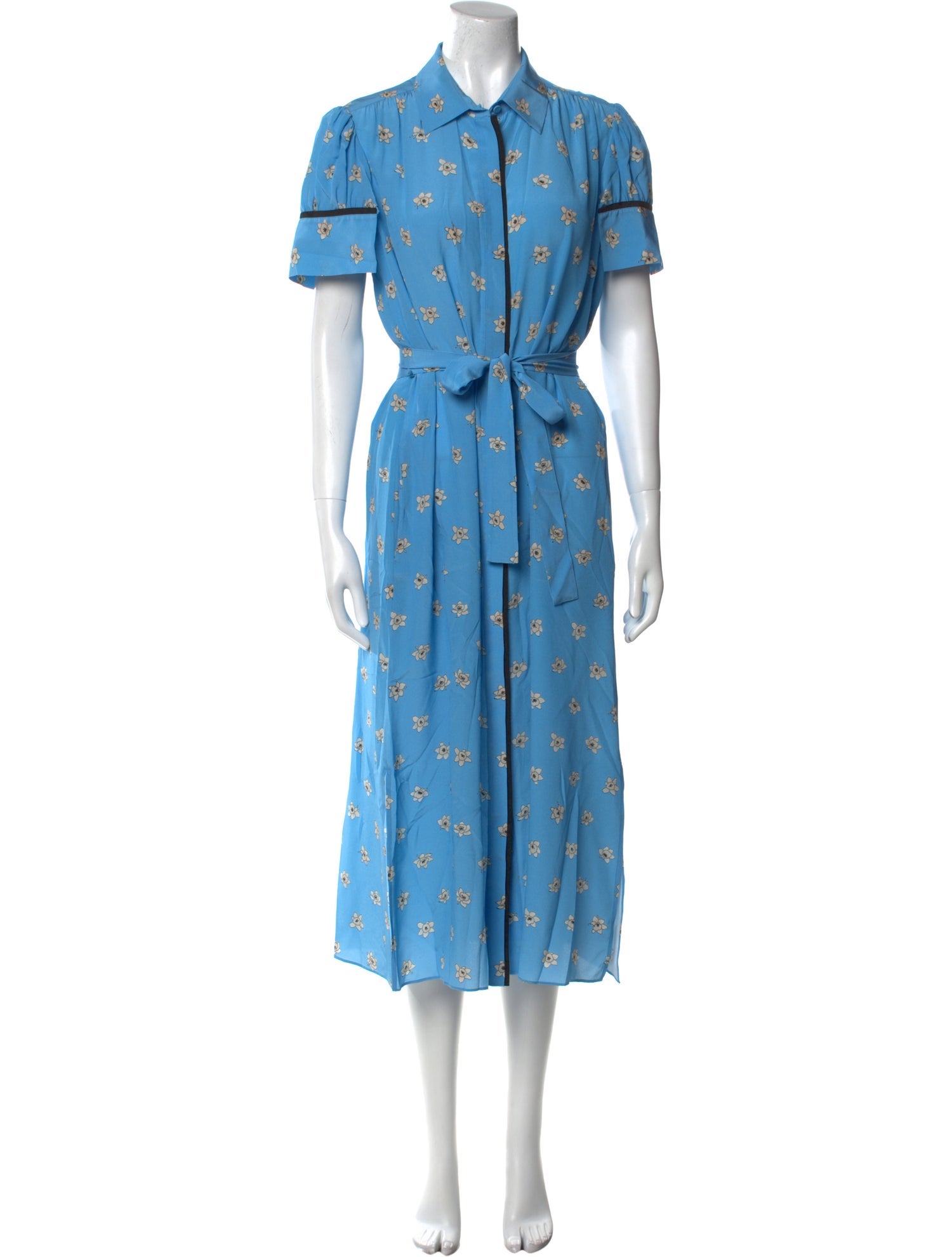 Jason Wu Silk Knee-Length Dress