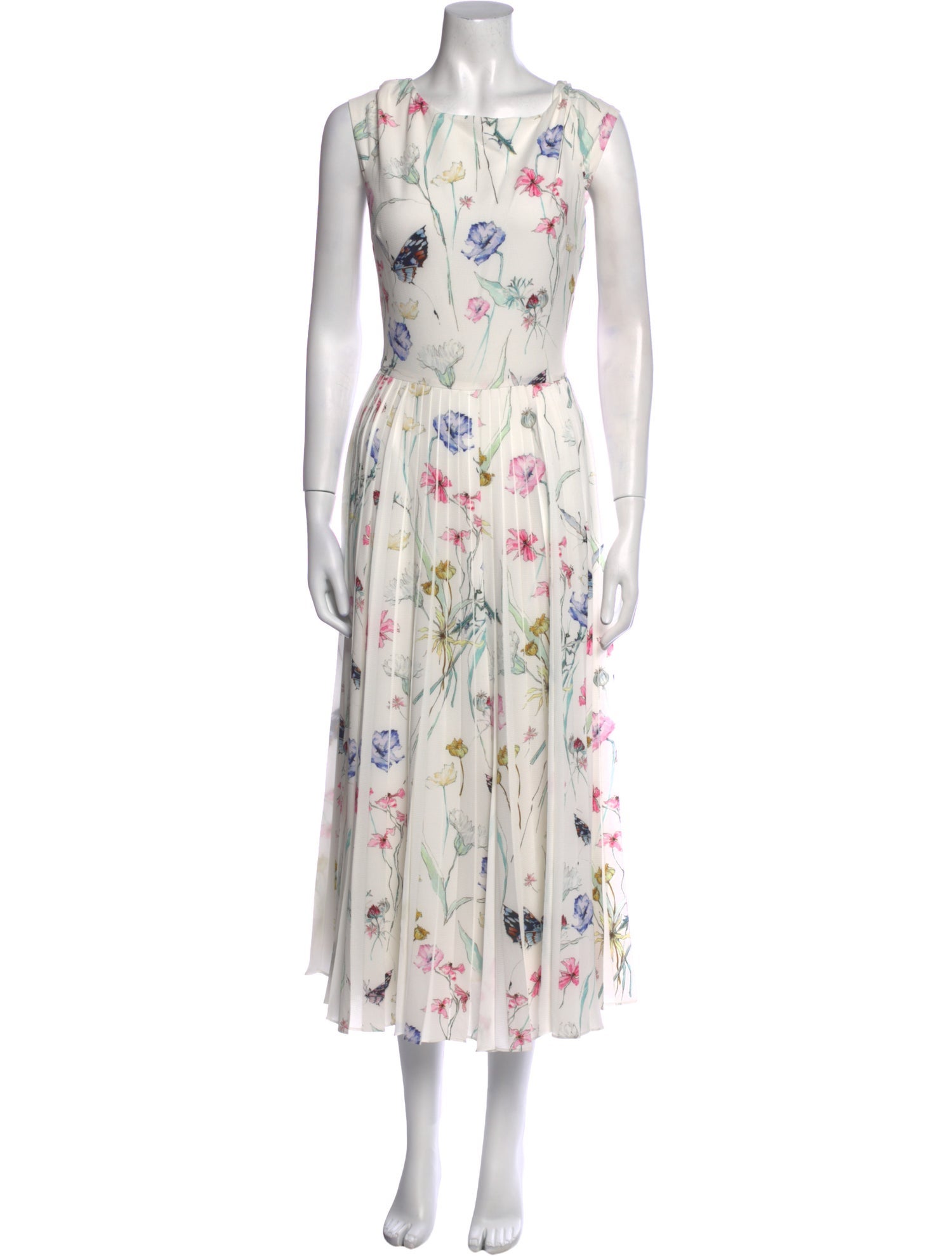 Jason Wu Floral Print Long Dress