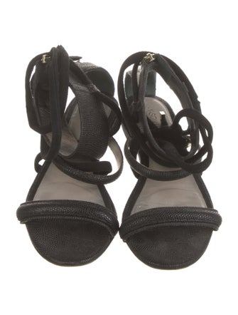 Jason Wu Suede Gladiator Sandals