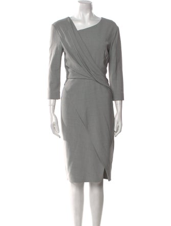 Jason Wu One-Shoulder Midi Length Dress