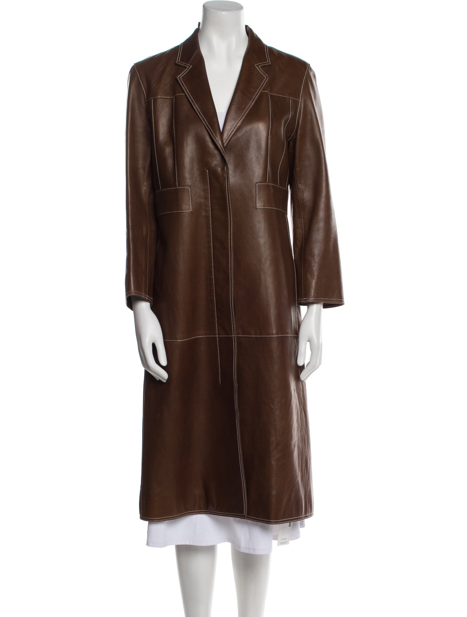 Jason Wu Leather Trench Coat
