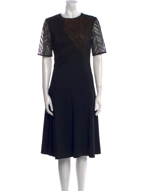 Jason Wu Crew Neck Midi Length Dress