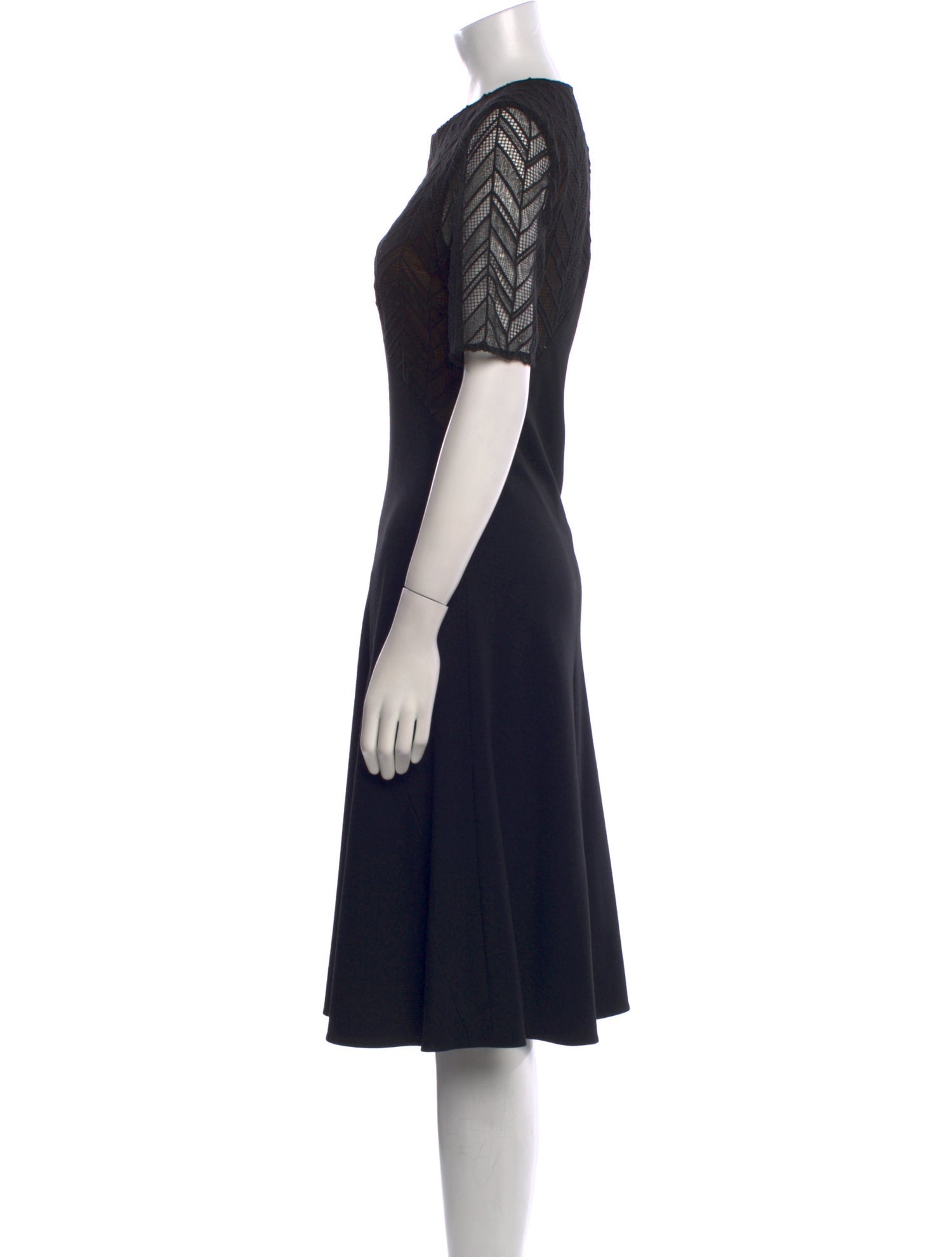 Jason Wu Crew Neck Midi Length Dress