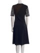 Jason Wu Crew Neck Midi Length Dress