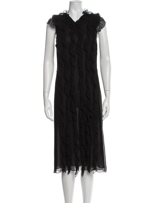 Jason Wu Silk Midi Length Dress