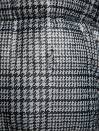 Jason Wu Plaid Print Faux Fur Jacket