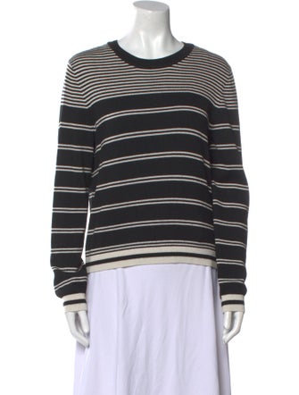 Jason Wu Striped Crew Neck Sweater