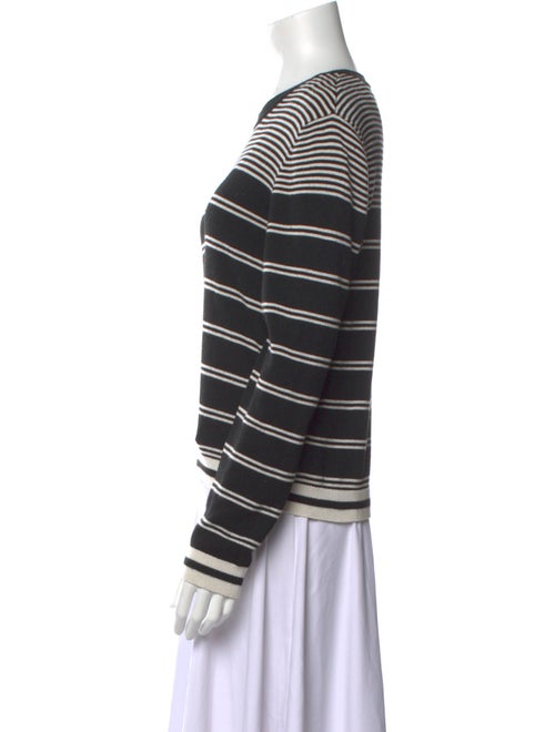 Jason Wu Striped Crew Neck Sweater