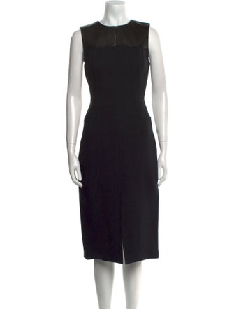 Jason Wu Crew Neck Midi Length Dress