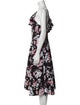Jason Wu Floral Print Midi Length Dress