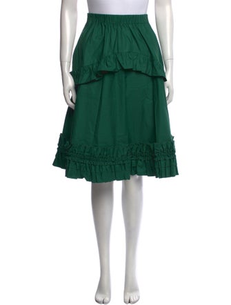 Jason Wu Ruffle Embellishment Knee-Length Skirt