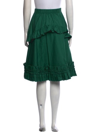 Jason Wu Ruffle Embellishment Knee-Length Skirt