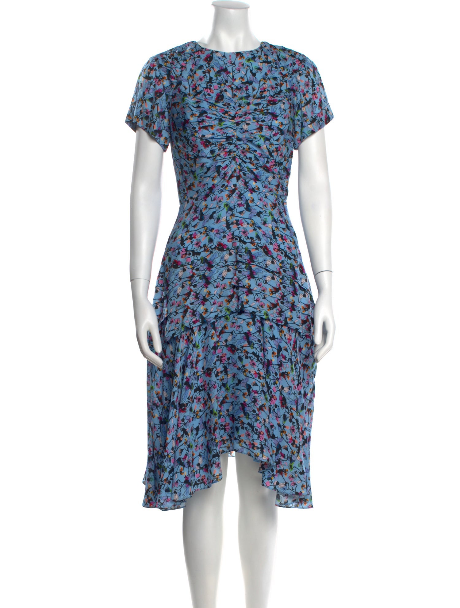 Jason Wu Silk Midi Length Dress